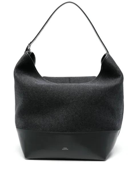 belted doublé tote bag by TOTEME