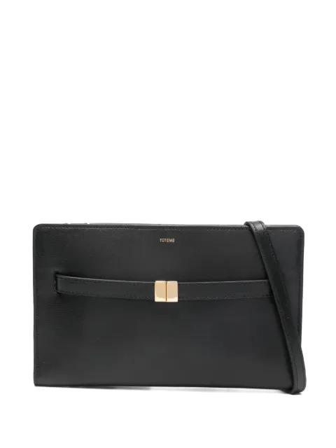 belted leather crossbody bag by TOTEME