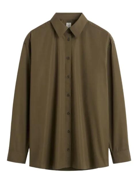 button-down cotton shirt by TOTEME