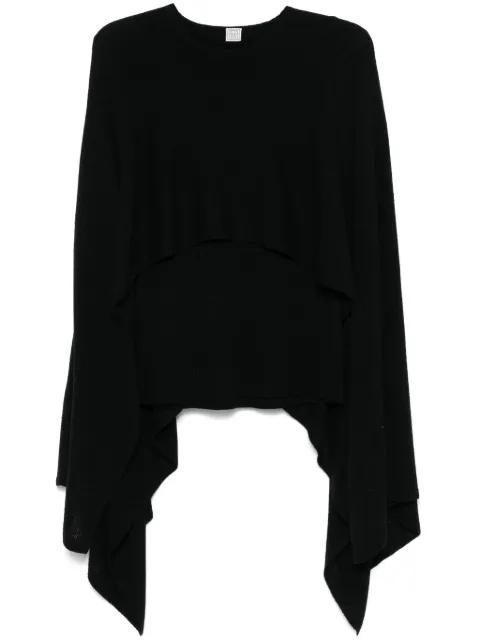cape-design sweater by TOTEME