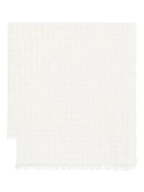 checked scarf by TOTEME