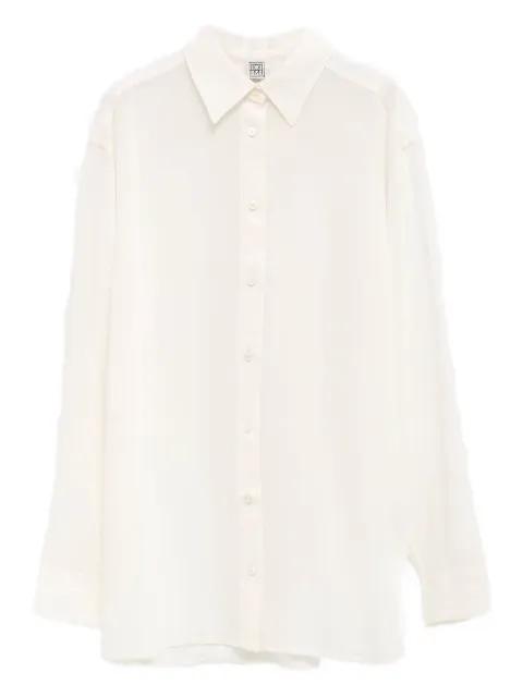 classic collar shirt by TOTEME