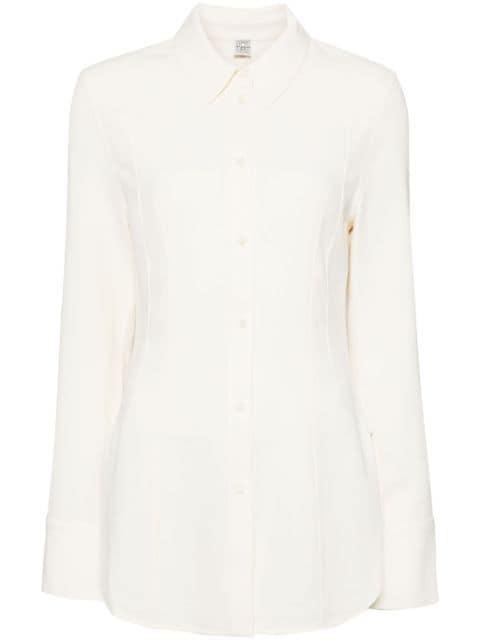 classic collar shirt by TOTEME