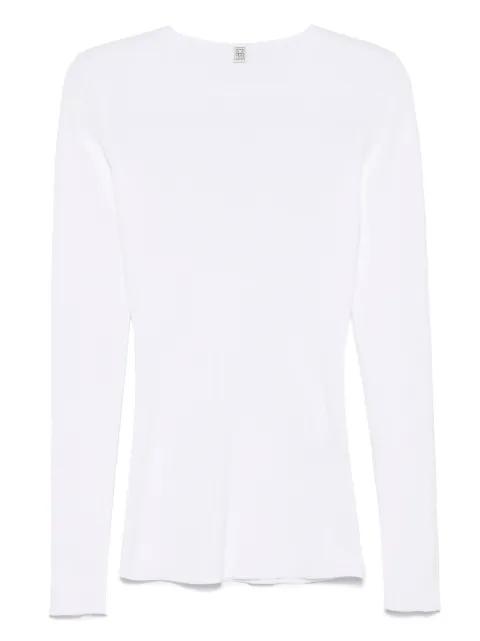 compact cotton T-shirt by TOTEME