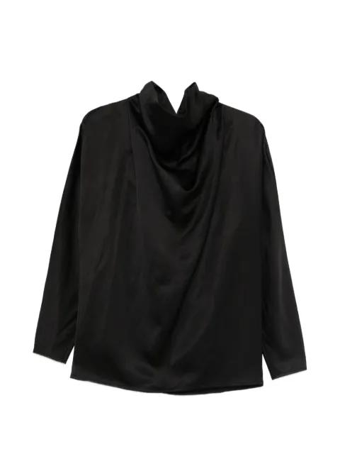 cowl-neck blouse by TOTEME