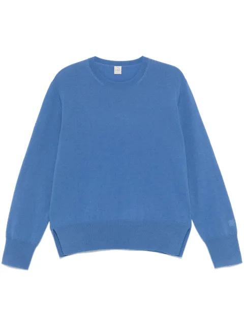 crew-neck cashmere sweater by TOTEME