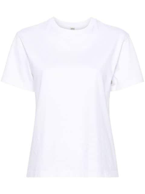 crew-neck organic cotton T-shirt by TOTEME