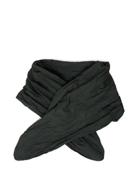 crinkled draped scarf by TOTEME