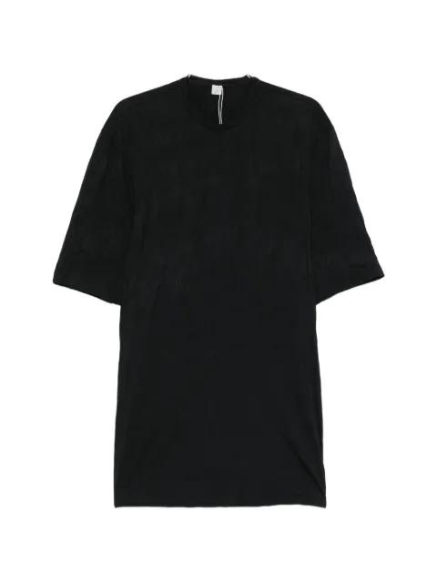 crinkled-effect T-shirt dress by TOTEME