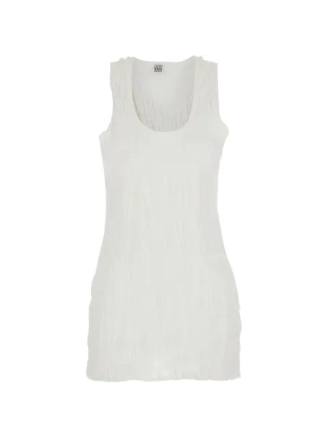 crinkled tank top by TOTEME