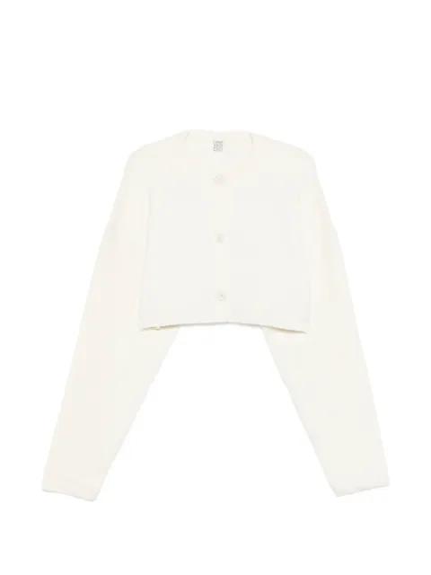 cropped cardigan by TOTEME