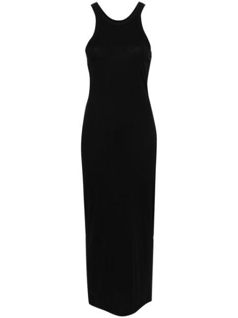 curved rib tank dress by TOTEME