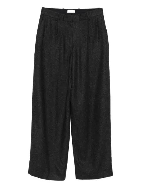 dart-detail trousers by TOTEME