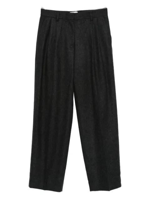 double-pleat pants by TOTEME