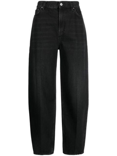 faded-effect tapered-leg jeans by TOTEME