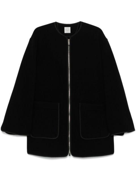 felted coat by TOTEME