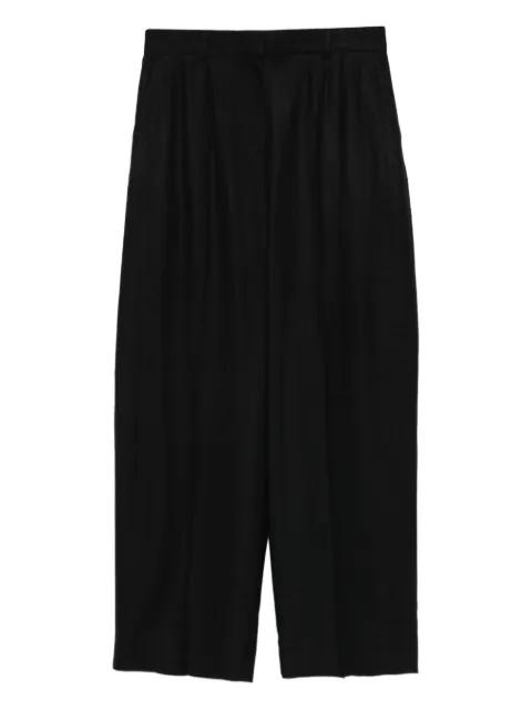 flannel trousers by TOTEME