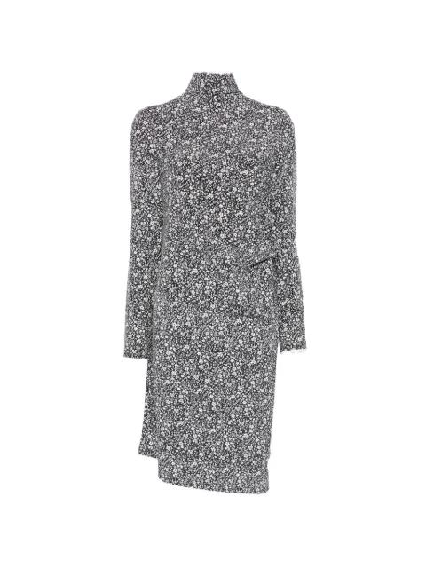 floral twist dress by TOTEME