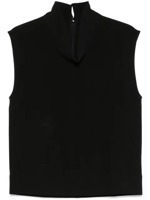 high-neck blouse by TOTEME