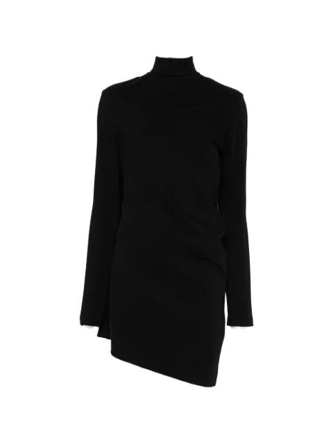 high-neck twist blouse by TOTEME