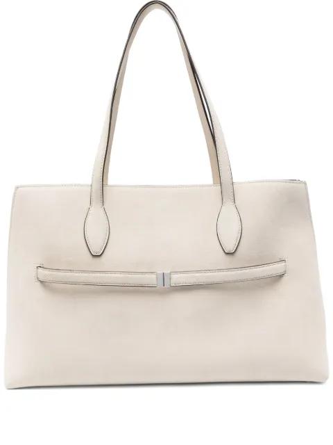 large Lounge suede tote bag by TOTEME