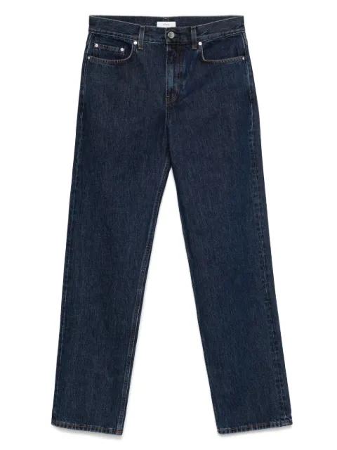 logo-patch jeans by TOTEME