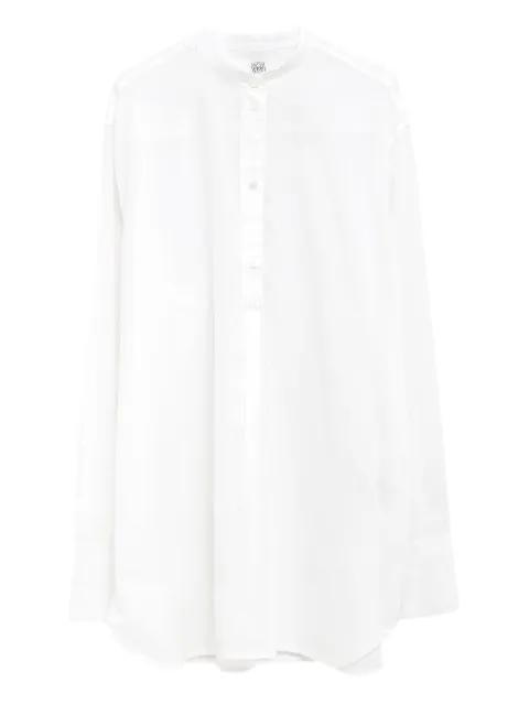 long-sleeve button-up shirt by TOTEME