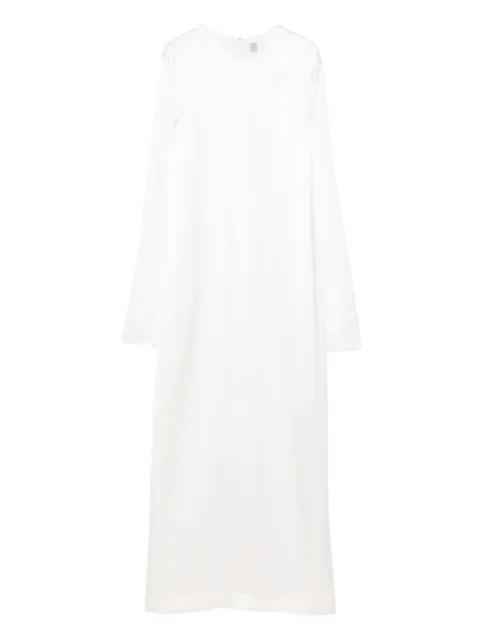 long-sleeve midi dress by TOTEME