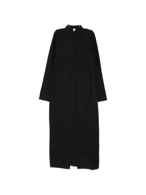 long-sleeve shirt dress by TOTEME