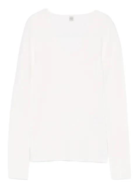 long-sleevewool sweater by TOTEME