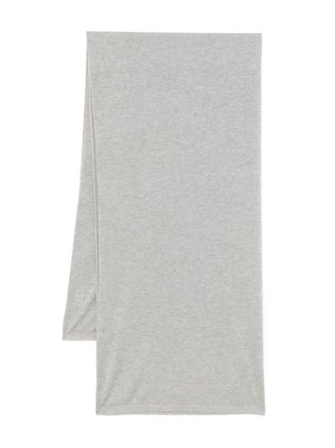 mélange-effect scarf by TOTEME