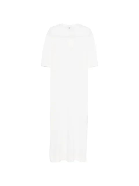 merino knit maxi dress by TOTEME