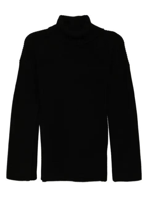 merino slit sleeve sweatshirt by TOTEME