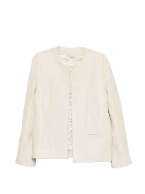 minimal biker jacket by TOTEME