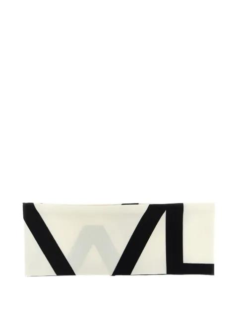 monogram-print headband by TOTEME