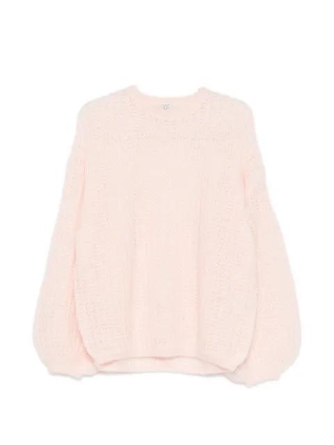 open-knit sweater by TOTEME