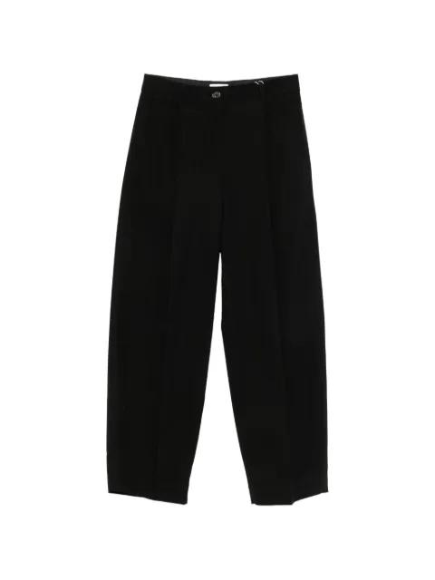 pleated wide-leg trousers by TOTEME