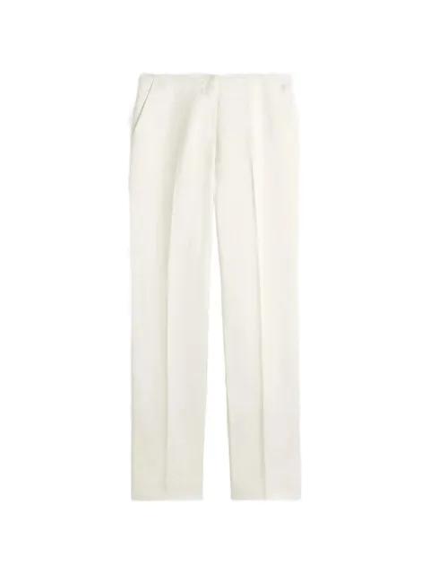 raw edge trousers by TOTEME