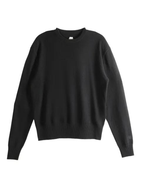 ribbed crew-neck sweater by TOTEME