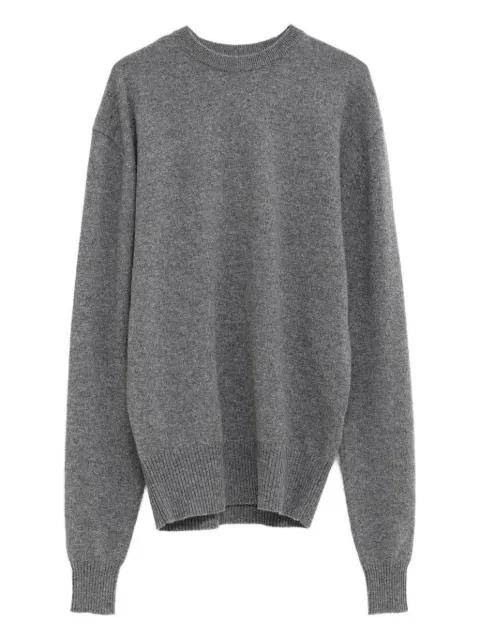 ribbed-cuff cashmere sweater by TOTEME