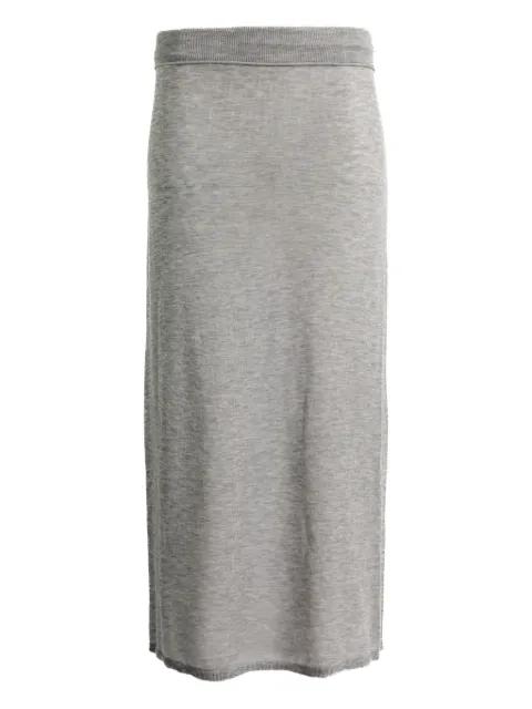 ribbed-knit maxi skirt by TOTEME