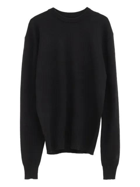 round-neck cashmere sweater by TOTEME