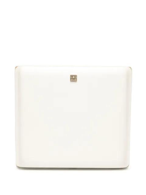 satin box clutch by TOTEME