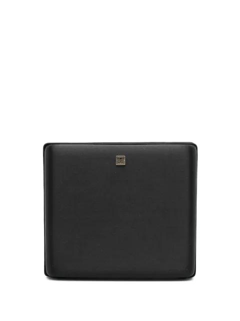 satin box clutch by TOTEME