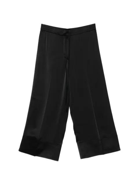 satin drawstring trousers by TOTEME
