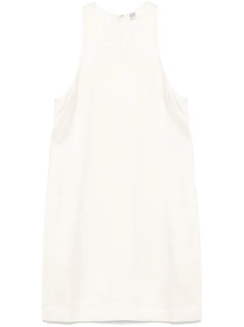 scoop-neck mini dress by TOTEME