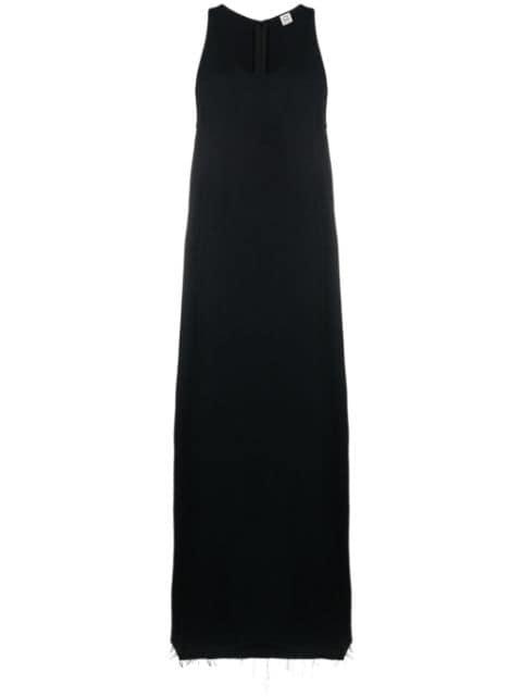 scoop-neck sleeveless dress by TOTEME
