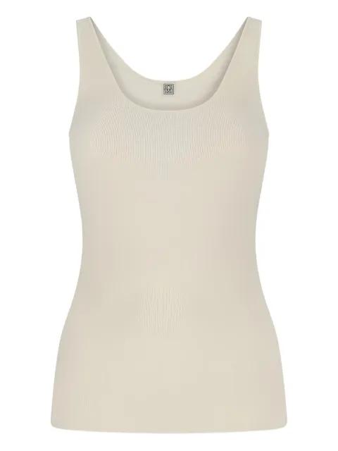 scoop-neck tank top by TOTEME