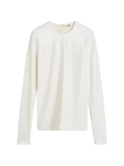 sequined blouse by TOTEME