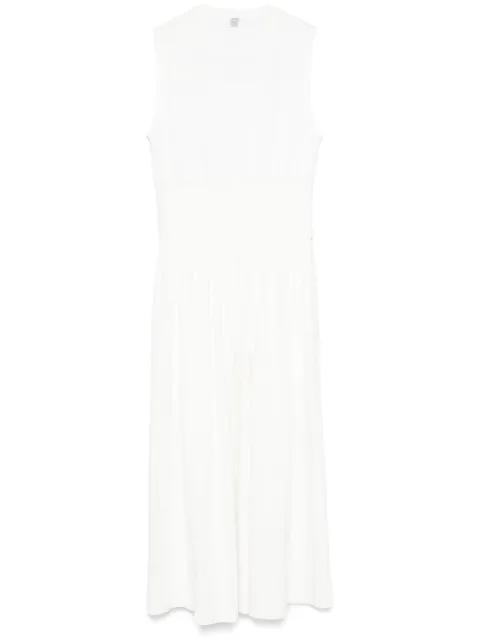 sleeveless cotton maxi dress by TOTEME